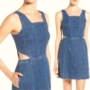 MADEWELL - Denim Apron Dress